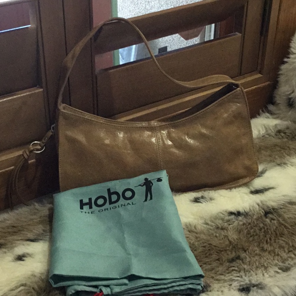 Hobo small leather satchel